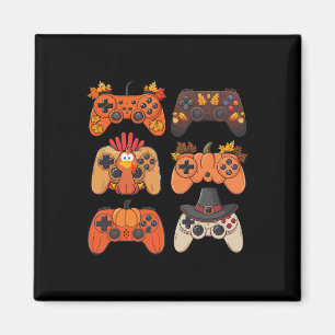 Erntedank Fall Gaming Controller Türkei Funny Magnet