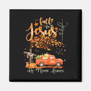 Erntedank Familie Herbst Christliche Hallowee Magnet