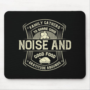 Erntedank - Familienspender für gutes Essen Mousepad