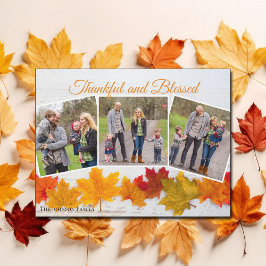 Erntedank Family Foto Dankbarkeit Selig Magnet