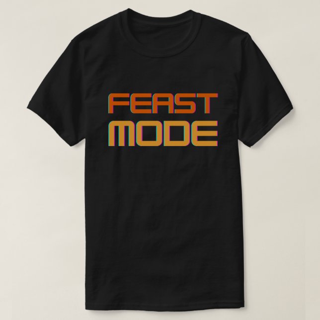 Erntedank-Feet-Mode T-Shirt (Design vorne)