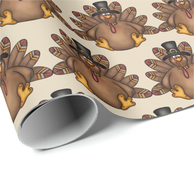 Erntedank-Feiertag deckte Geschenkpapier (Rolleneckpunkt)
