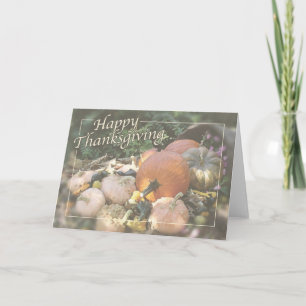 Erntedank Feiertagskarte