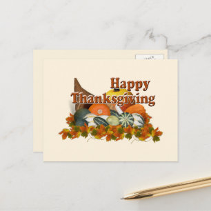 Erntedank Feiertagspostkarte