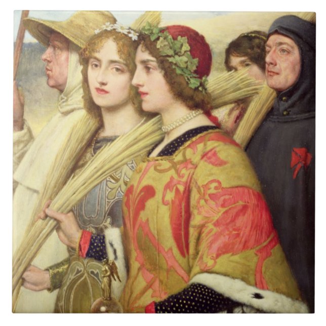 Erntedank Fliese (Vorderseite)