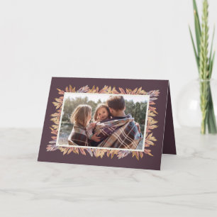 Erntedank-Fotokarte Dankeskarte