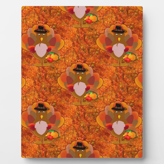 Erntedank Fotoplatte (Vorderseite)