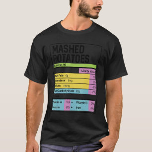 Erntedank Funny Mashed Kartoffeln Nutritio T-Shirt