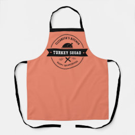 Erntedank Funny Turkey Schürze