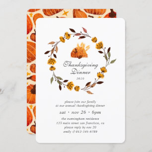 Erntedank für Blumenzauber Einladung