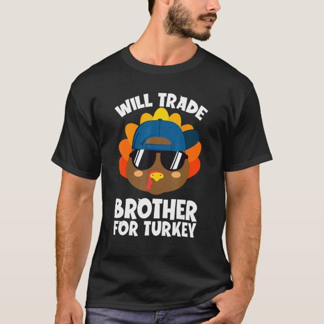 Erntedank für Kinder Jungen werden Brother für T-Shirt (Vorderseite)