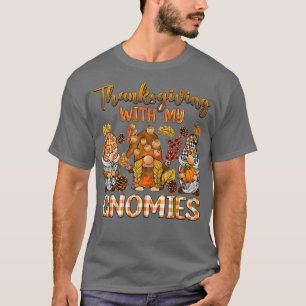 Erntedank für meine Gnome fallen Pumpkin Gnome Lov T-Shirt