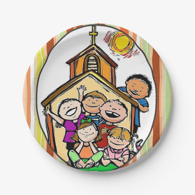 Erntedank für PapierTeller (Vorderseite)