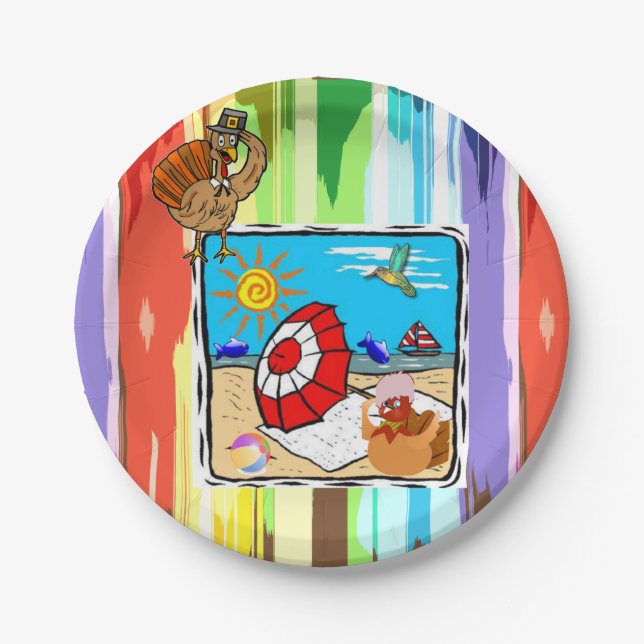 Erntedank für PapierTeller (Vorderseite)