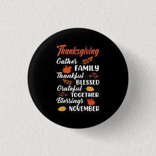 Erntedank Gather Family Button