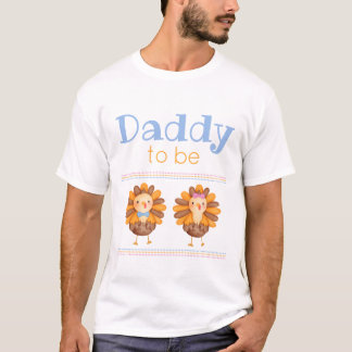 Erntedank Gender Reveal Türkei Daddy T-Shirt