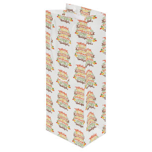 Erntedank-Geschenktasche Geschenktüte Für Weinflaschen