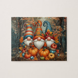 Erntedank Gnomes Trio Puzzle