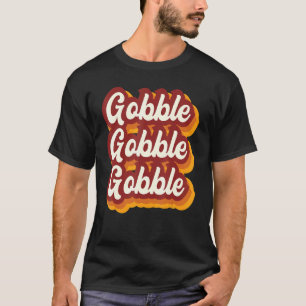 Erntedank Gobble Grußfest Türkei 5 T-Shirt