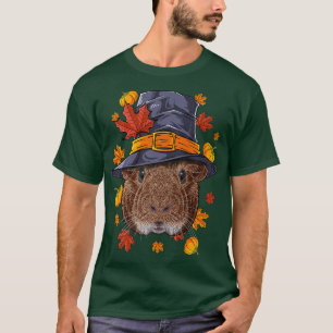 Erntedank Guinea Pig Pilgris Kostüm Herbst Autum T-Shirt
