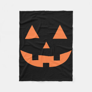 Erntedank Halloween Fall Beängstigend Jack O' Lant Fleecedecke