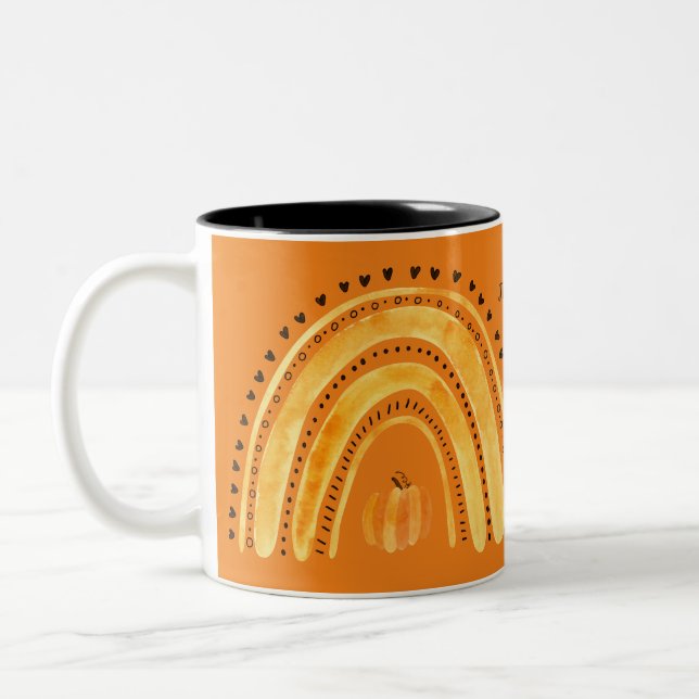 Erntedank Harvest Segen Kaffee Tasse (Links)