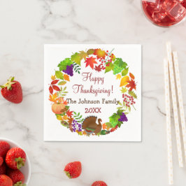 Erntedank Harvest Serviette