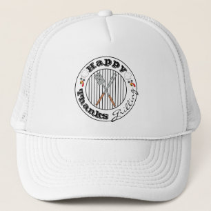 Erntedank Hat Happy Thanksgrilling Truckerkappe