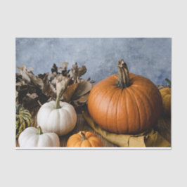 Erntedank Herbst Ernte Halloween Pumpkin Seidenpapier