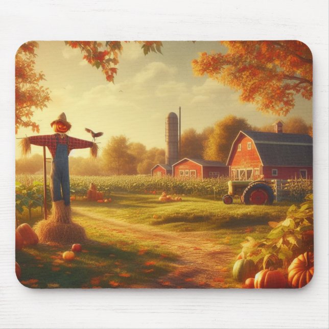 Erntedank/Herbst/Herbst Mousepad (Vorne)