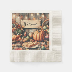 Erntedank/Herbst/Herbst/Vintag Serviette