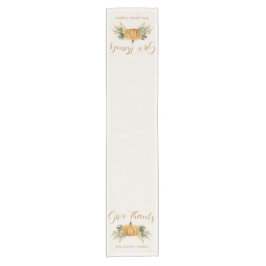 Erntedank Herbst Pumpkin Herbst Table Runner Kurzer Tischläufer