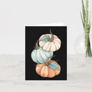 Erntedank Herbst Saison Niedlich farbige Paste Karte