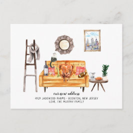 Erntedank Herbst Türkei Ankündigung Postkarte