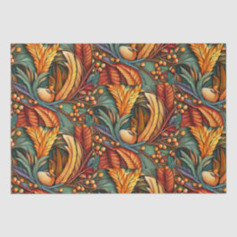 Erntedank Herbstdesign Seidenpapier