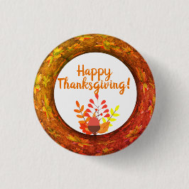 Erntedank Herbstleaves & Acorn Button