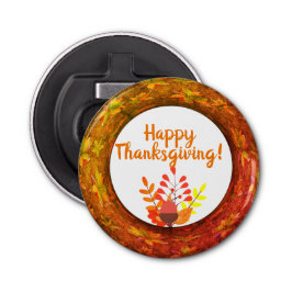 Erntedank Herbstleaves & Acorn Flaschenöffner