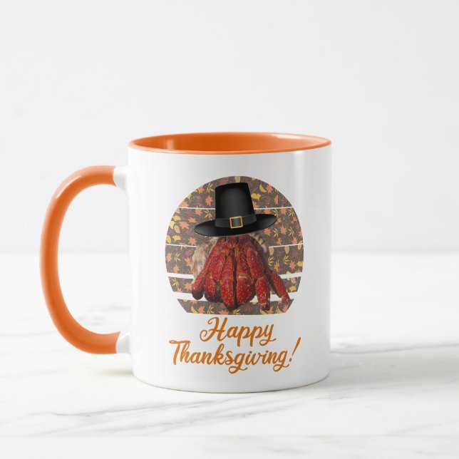 Erntedank Hermit Crab Tasse (Links)