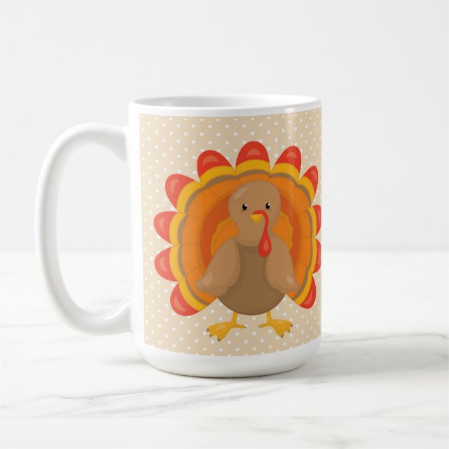 Erntedank Holiday Series 15 oz Class Tasse (Links)