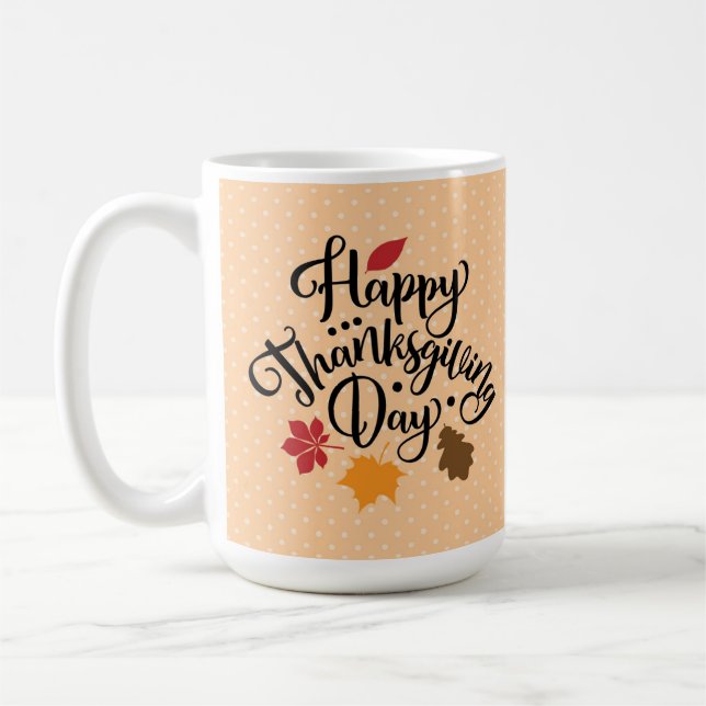 Erntedank Holiday Series 15 oz Class Tasse (Links)