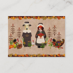 Erntedank-Hunde Begleitkarte