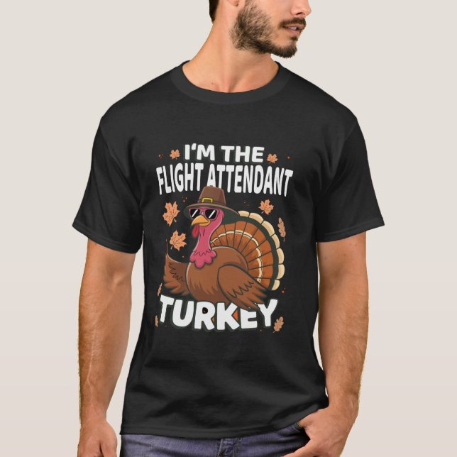 Erntedank I ist die Flugbegleiterin der Türkei Fam T-Shirt (Vorderseite)