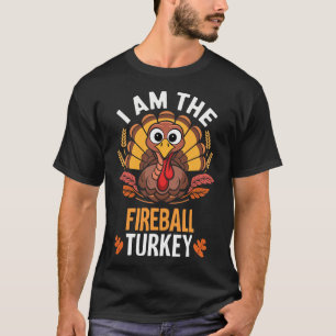 Erntedank Ich bin der Firebyll Türkei Funny Matchi T-Shirt