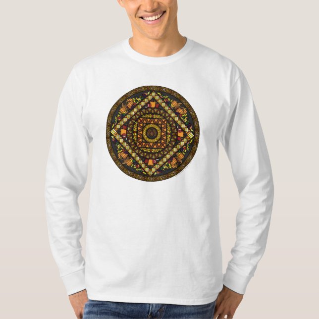 Erntedank Icons Men Light Shirt (Vorderseite)