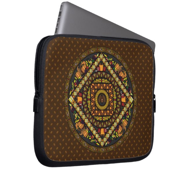 Erntedank Icons Notebook-Gehäuse Laptopschutzhülle (Vorne Rechts)