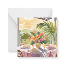 Erntedank in Florida - Notecard