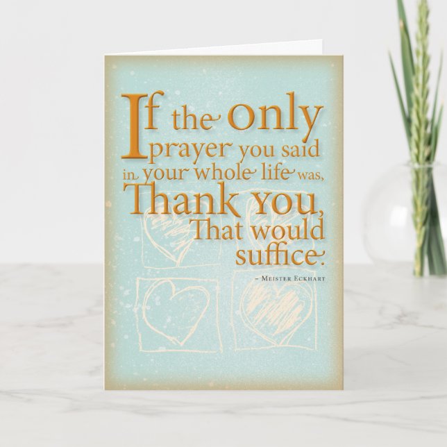 Erntedank-Karte Feiertagskarte (Vorderseite)