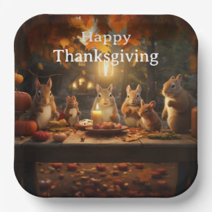 Erntedank Kinder 16 Pappteller