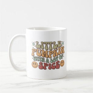 Erntedank "Kleiner Kürbis mit viel Gewürz" Kaffeetasse