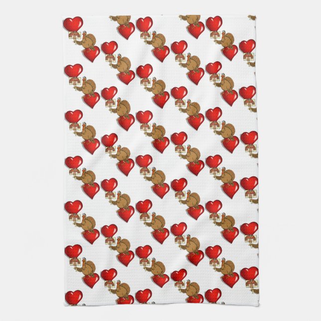 Erntedank Küche Handtuch (Vertikal)